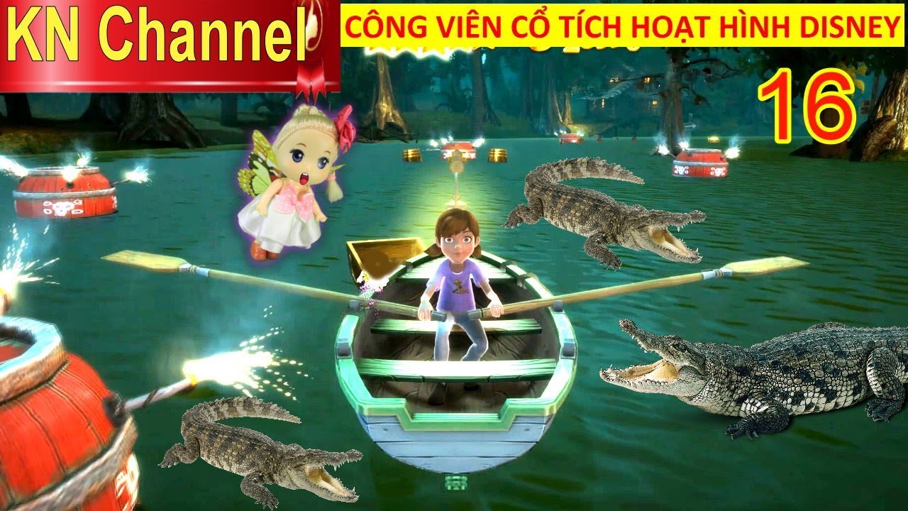 CÔNG VIÊN CỔ TÍCH HOẠT HÌNH DISNEY TẬP 16 LẠC VÀO KHU ĐẦM LẦY TỬ THẦN