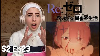 Re: Zero Season 2 Episode 23 Reaction | WHAT JUST HAPPENED???