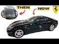 My Ferrari Crashed Into Light Pole!! - Rebuilding OLD WRECKED 2007 Ferrari 612 [PART 3] (VIDEO #92)