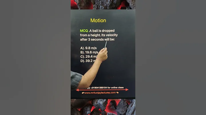 MCQ on motion #gravity  #neet