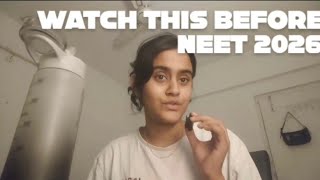 Only for my little youtube community 💖.watch this before NEET 26. I am so proud of you all