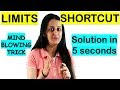 LIMITS SHORTCUT TRICK- SOLVE LIMIT OF A RADICAL IN 5 SECONDS /JEE/EAMCET/NDA/CET- TRICK