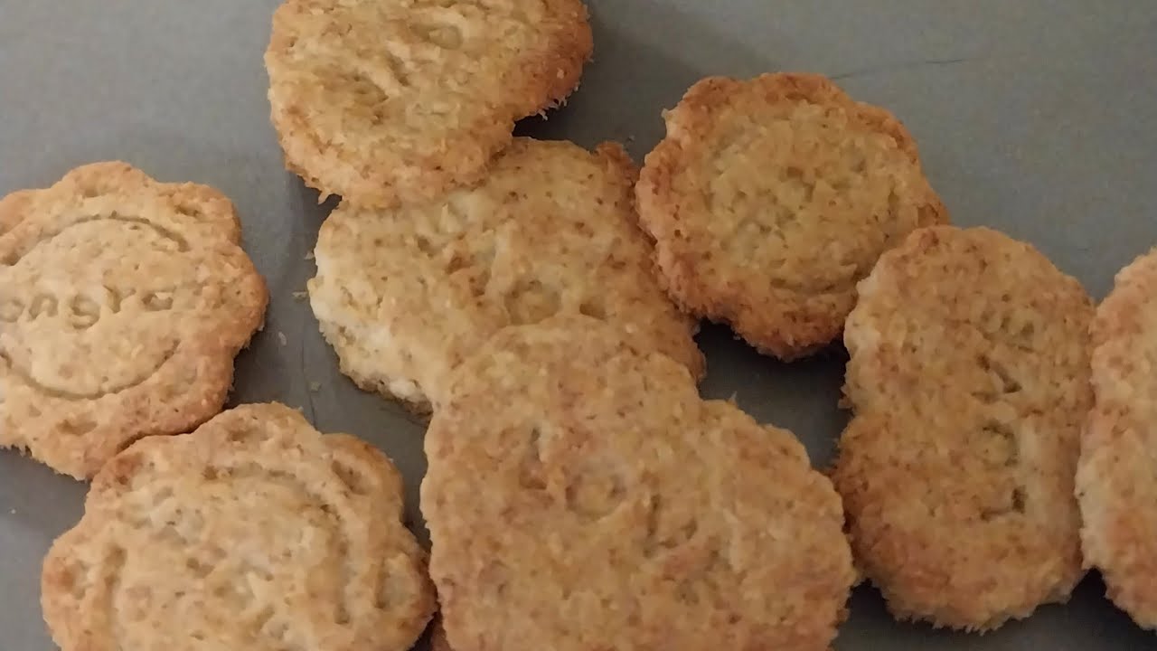 بسكوت جوز الهند الصحي للدايت ومرضي السكري