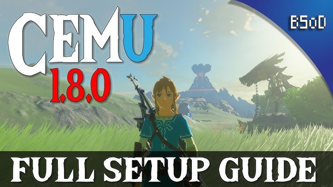 Cemu WiiU Emulator - The Legend of Zelda Breath of the Wild 4K 2160p ingame  (Cemu 1.7.3c Patreon) 