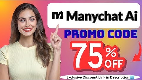 Manychat AI Discount Code 🙀| ManyChat Ai Promotion Code | ManyChat Ai Coupon Code | Get 75% OFF