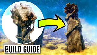 Valheim Baes Building Tips & Tricks Gameplay Guide –How to build a TOWER BASE in Survival Builder!