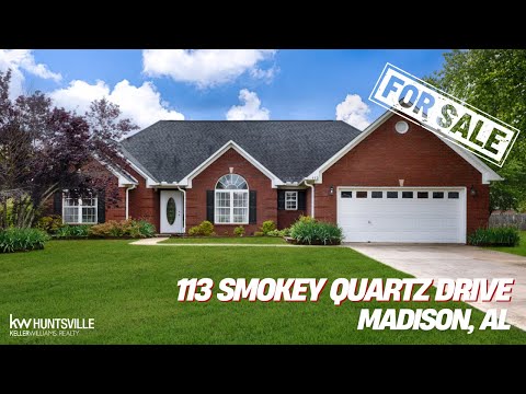 113 Smokey Quartz Drive, Madison, AL home video tour
