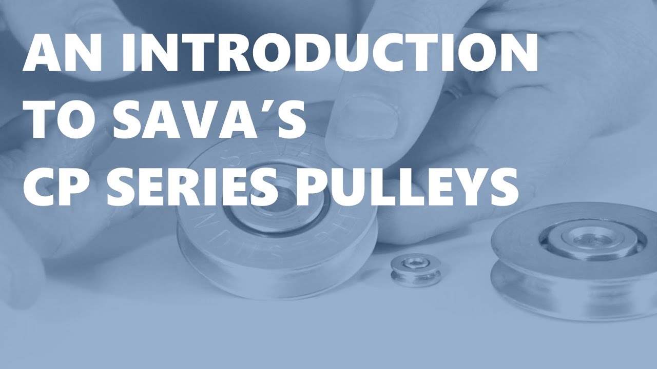 Plated Steel, CP Series Wire Rope Pulleys