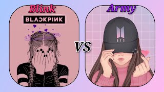 Blink Girl Vs Army Girl