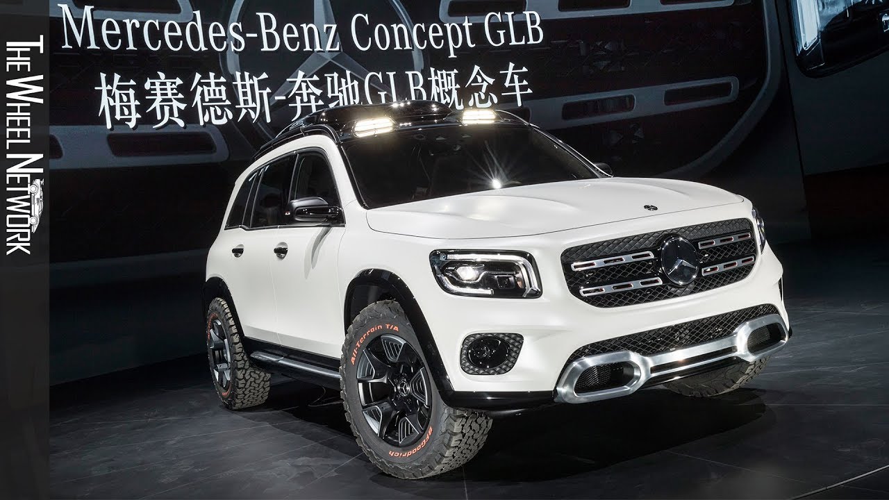 Mercedes-Benz GLB Concept Reveal at the 2019 Shanghai Auto Show