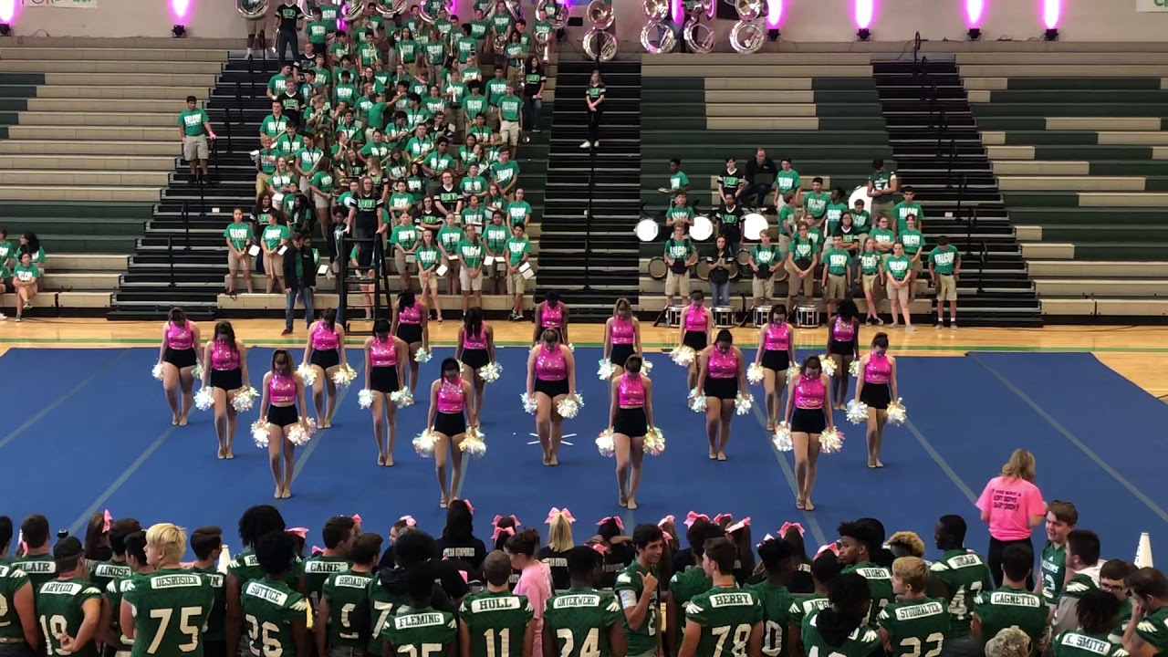 Pink Pep Rally Pink Out Pep Rally - YouTube