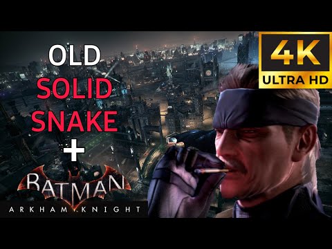 Old Snake Enters Gotham With The Basics Of CQC!! (4K)