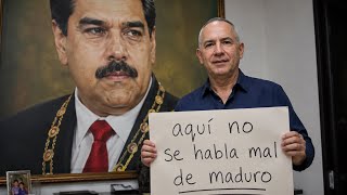 Bernal se une a los alzados contra EEUU y obliga a usar las imágenes de Chávez y Maduro