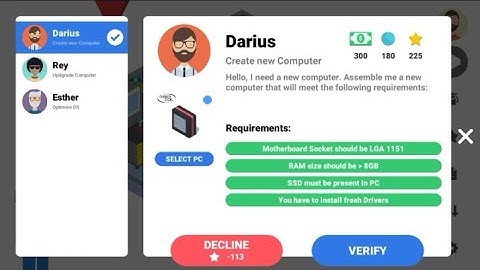 SSD must be present in PC, Build a PC, Ram size | PC CREATOR #Part10
