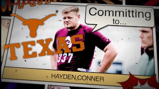 Longhorn Commitment Video - Hayden Conner - Katy, TX