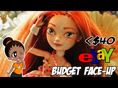 BUDGET Repaint: Custom Doll under $40 ft. EBAY.COM
