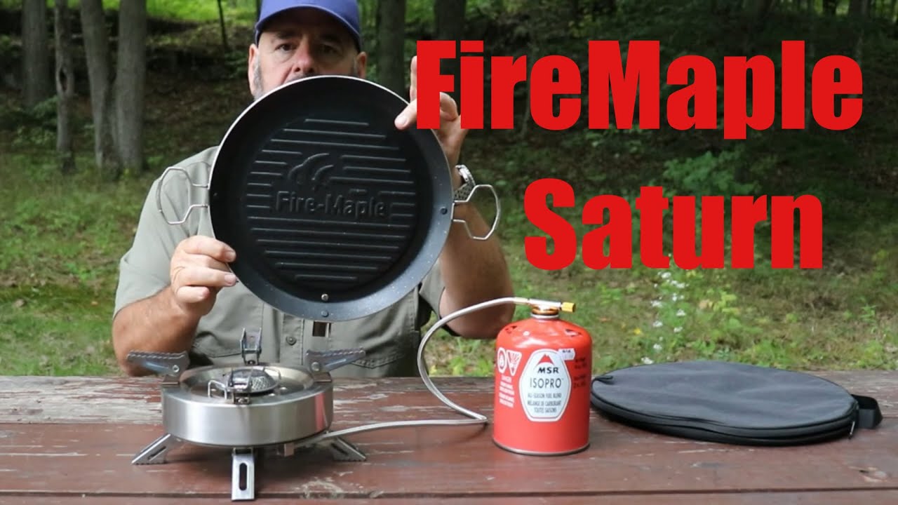 Saturn GAS Stove with Portable Grill Pan Set