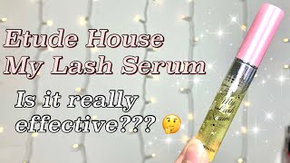 REVIEW: Etude House Eyelash Serum (Is it really effective???🤔)