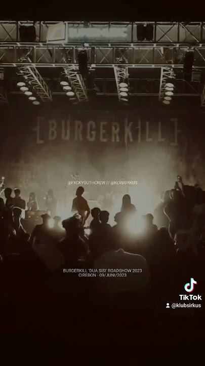 CIREBON! BURGERKILL, DUA SISI, ROADSHOW 2023 #shorts #burgerkill