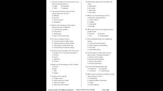 Grade 9 Integrated Science Paper 1 Mid Term 3 2025 Exam