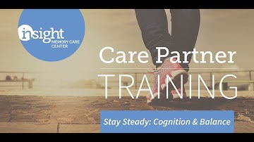 Stay Steady: Understanding Aging, Cognition, Balance & Gait