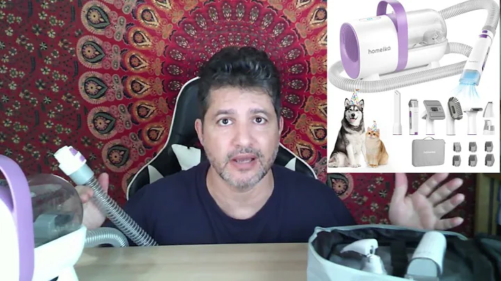 🐕Dog/🐈Cat Grooming Kit - Hair Vacuum - Homeika