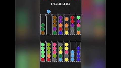 Ball Sort Special Level (after Level 500)