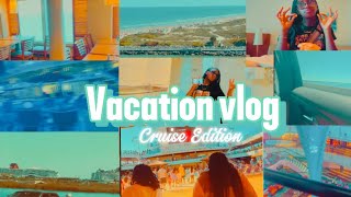 2025 SPRING BREAK CRUISE VLOG DAY 1|Bahamas🏝️Domincan Republic 🌊Grand🌸Turk,etc
