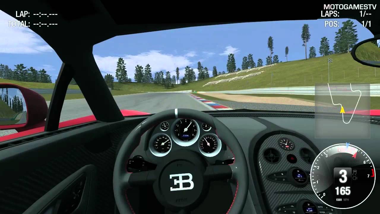 SimRaceWay Beta - Bugatti Veyron Super Sport at Brno
