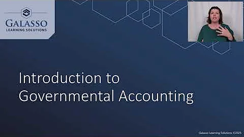 Introduction to Governmental Accounting