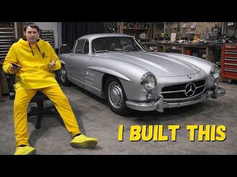 100% Easy Method To Make Supercar Bodies From Scratch | 3D Printing Mercedes 300 SL Gullwing thumbnail
