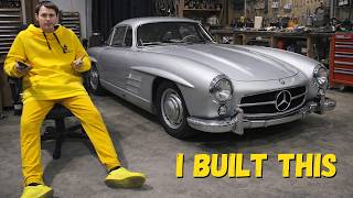 100% Easy Method To Make Supercar Bodies From Scratch | 3D Printing Mercedes 300 SL Gullwing