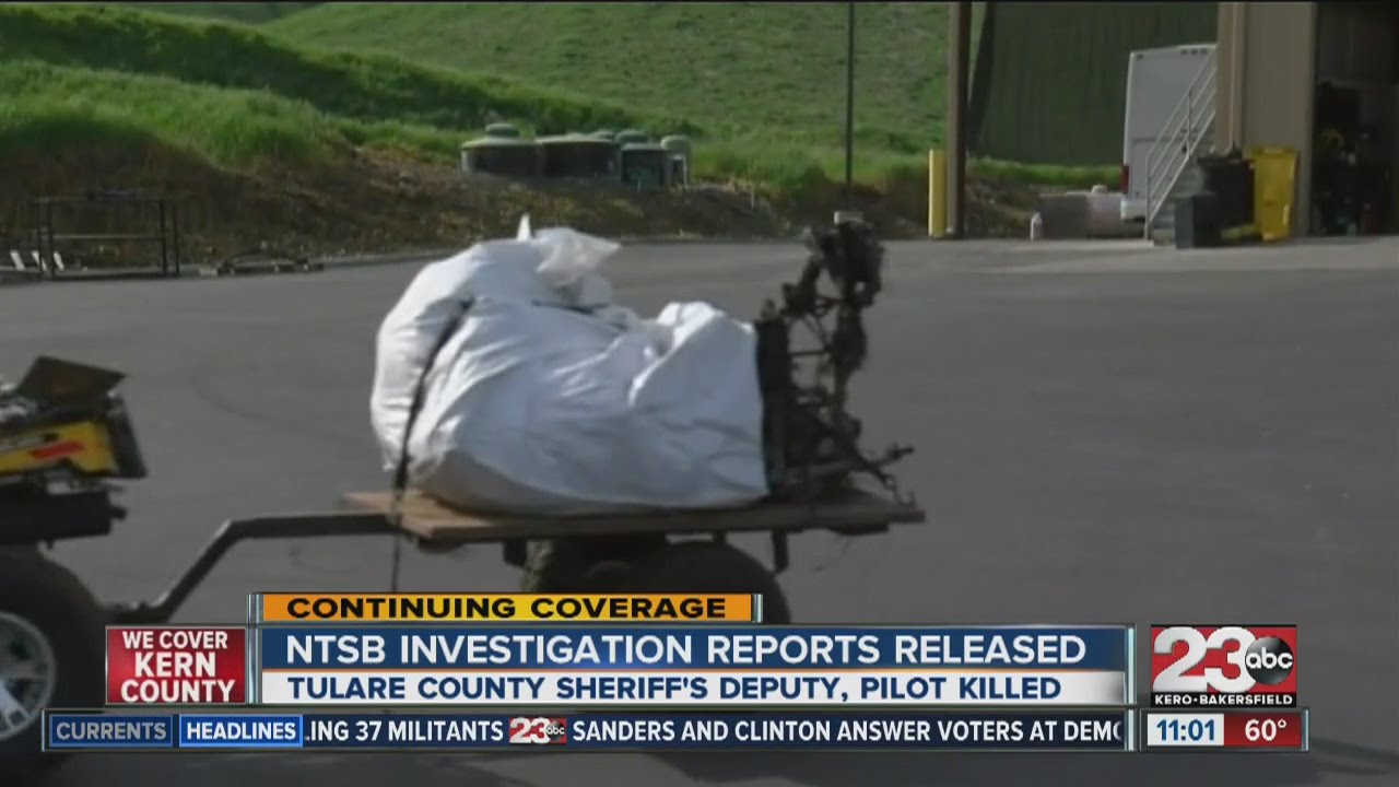 NTSB releases report on airplane crash that killed deputy, pilot - YouTube