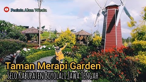Merapi Garden Selo Boyolali || Background Gunung Merapi