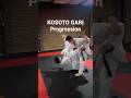 progression of Kosoto gari. Wado Ryu karate, martial arts, mma, judo