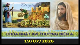 7/19/2026, 4 pm, CHÚA NHẬT XVI THƯỜNG NIÊN, GX Thánh Giáo Hoàng Gioan XXIII Tacoma WA