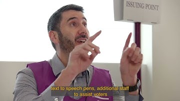 Accessibility at the polling place