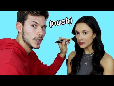 ALEX L'ABBÉE FAIT MON MAQUILLAGE! - YouTube