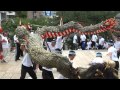 長崎くんち 『籠町・龍踊 諏訪練習』