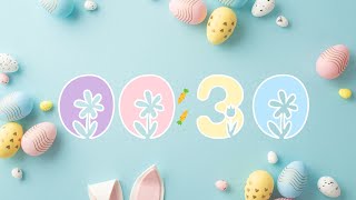 30 Second Pastel Springtime Countdown Timer