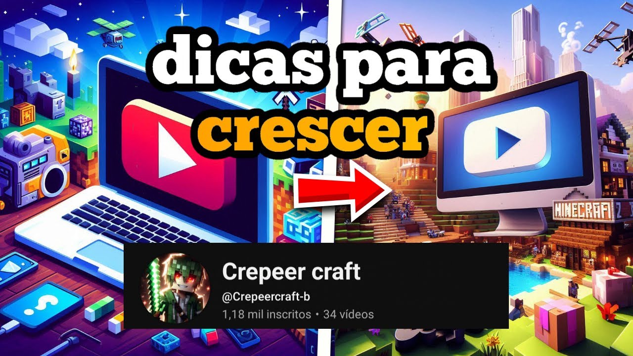 Como crescer seu canal no YouTube dicas infalíveis🙀 - YouTube