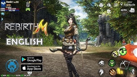 Full Released..!! REBIRTHM Gameplay (EN) Mobile MMORPG | ARCHER