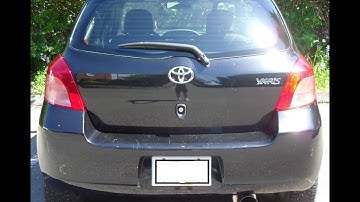 Yaris Nitto cat back & Weapon r header