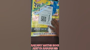 RAILWAY MATHS BOOK ADITYA RANJAN SIR chapter wise level wise and practice set for railway exam #rrb
