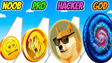 Coin Rush - NOOB vs PRO vs HACKER vs GOD