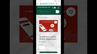 Ambulance Booking Project | Android and Website Project with Source Code | Final Year Project screenshot 5
