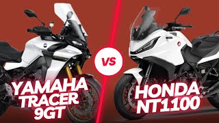 Tesný Súboj Yamaha Tracer 9GT vs Honda NT1100 a Víťazom sa stáva