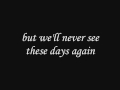 Claude Kelly - Maybe I'll See You Around (lyrics)