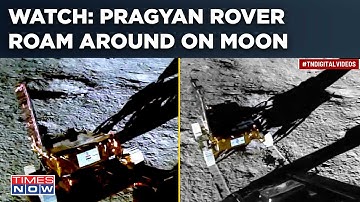 Watch: Chandrayaan-3’s Pragyan Rover Roams Around Shiv Shakti Touchdown Point, ISRO Shares New Video