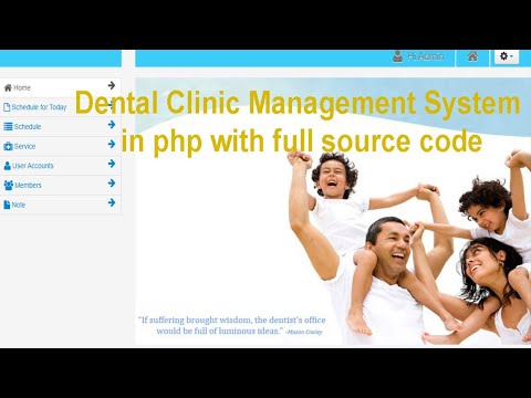 Dental Clinic Management System in php with full source code | Free source code download | Trickcode